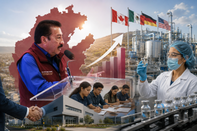 Hidalgo suma más de 38 mil empleos formales; preparan perfiles para nueva inversión farmacéutica