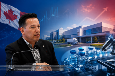 Hidalgo amarra inversión farmacéutica récord de 2 mil mdd con empresa canadiense