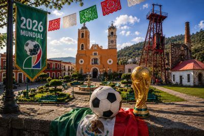 Real del Monte prepara actividades rumbo al Mundial para fortalecer turismo y su identidad futbolera