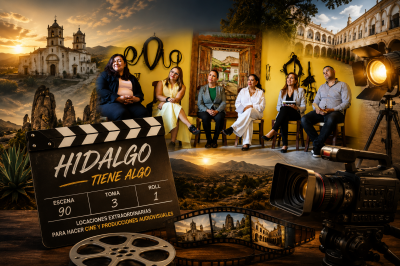 Filmaciones dejan 64 mdp en Hidalgo; celebran producción número 90 en Zempoala