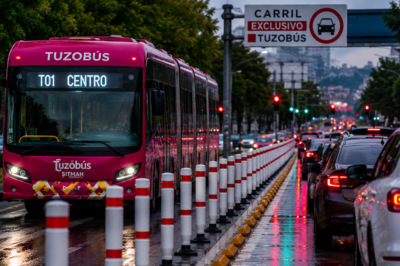 Invadir el carril del  costará hasta 3 mil 519 pesos; sanciones iniciarían la próxima semana