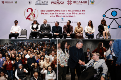 Julio Menchaca reafirma compromiso con la inclusión de personas con discapacidad en Hidalgo