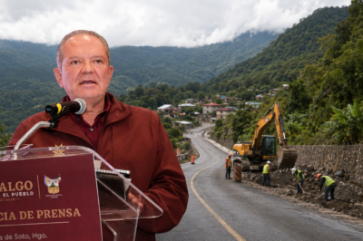 Menchaca reiniciará Rutas de la Reconstrucción; avanza cuarta fase de obras