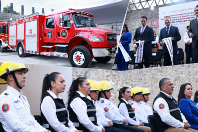 Tras 22 años, Pachuca estrena estación de bomberos; invierten más de 91 mdp