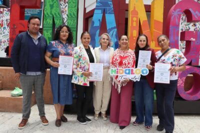 Tenango de Doria celebra récord Guinness que llevó el bordado hidalguense a los ojos del mundo