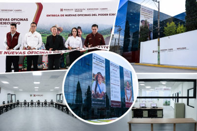 Antigua Casa de Gobierno se transforma en Centro Administrativo; Hidalgo ahorrará 17 mdp al año en rentas
