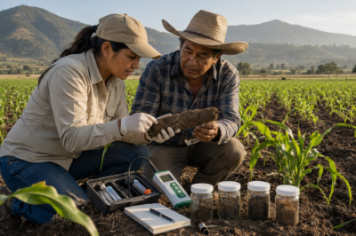Hidalgo realizará casi 5 mil análisis de suelos agrícolas con apoyo de Chapingo