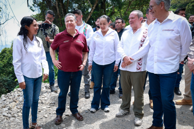 Menchaca inicia Rutas de la Reconstrucción en la Sierra Gorda