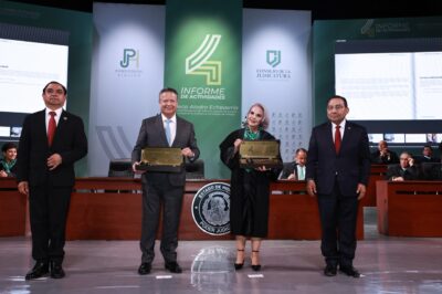 Julio Menchaca convoca a los tres Poderes a trabajar por la entidad