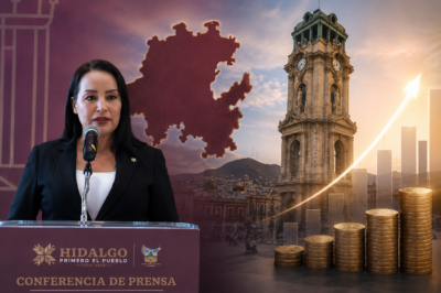 Hidalgo alcanza sus mejores calificaciones crediticias en 26 años y lidera crecimiento de participaciones