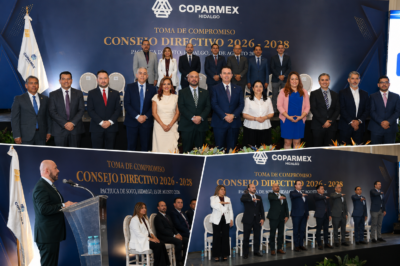 Coparmex Hidalgo apuesta por diálogo con gobiernos sin renunciar a su autonomía