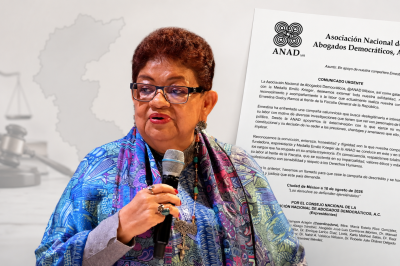 ANAD respalda a Ernestina Godoy ante presunta campaña de descrédito