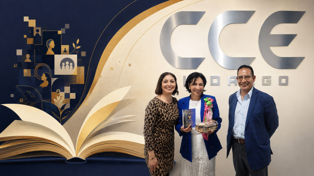 Presentación del libro Crónicas de un simple mortal en el mundo laboral en las instalaciones del Consejo Coordinador Empresarial de Hidalgo.