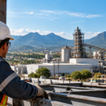 Trabajador observa instalaciones industriales, sector que impulsó a Hidalgo al primer lugar nacional en crecimiento de la actividad industrial durante mayo de 2026.